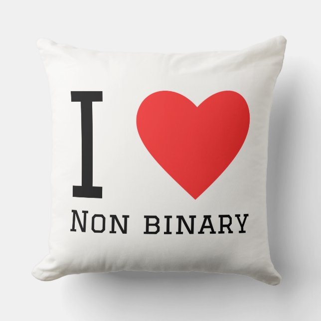 I love non binary cushion (Front)