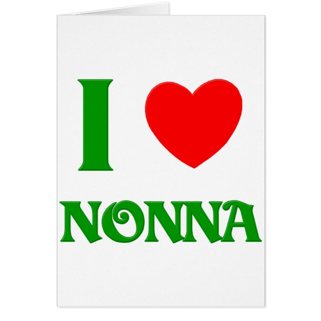 I Love Nonna (Front)