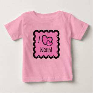 I Love Nonni Cute T-Shirt