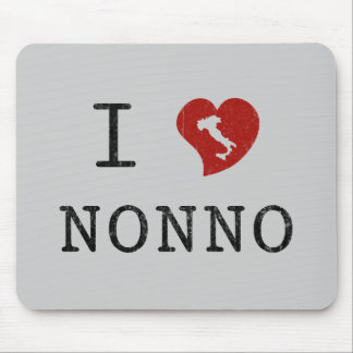 I Love Nonno Mousepad
