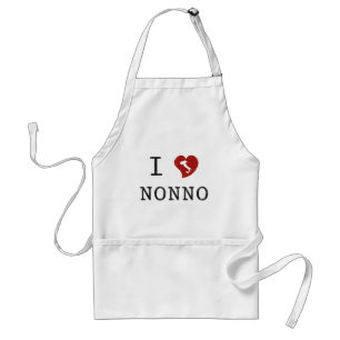 I Love Nonno Standard Apron