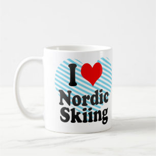 I love Nordic Skiing Coffee Mug