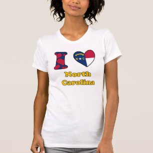 I love North Carolina T-Shirt