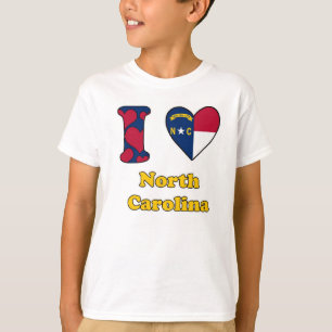 I love North Carolina T-Shirt