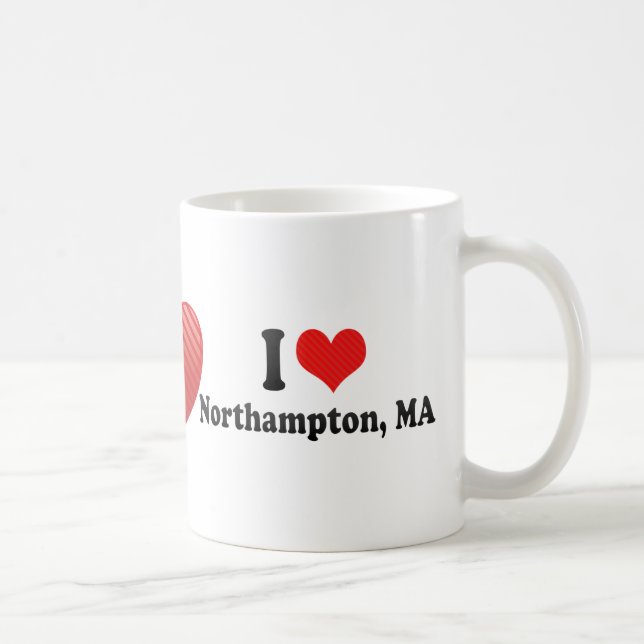 I Love Northampton, MA Coffee Mug (Right)