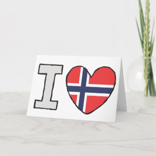 I Love Norway Card