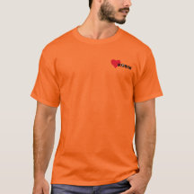 I Love Nosework Quirky Pocket Image T-Shirt