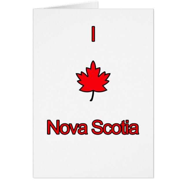 I Love Nova Scotia (Front)