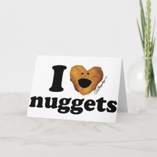 I love nuggets card