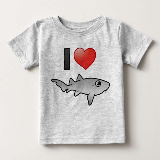 I Love Nurse Sharks Baby T-Shirt (Front)