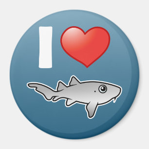 I Love Nurse Sharks Magnet