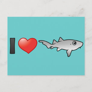 I Love Nurse Sharks Postcard