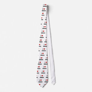 I Love Nursing Tie