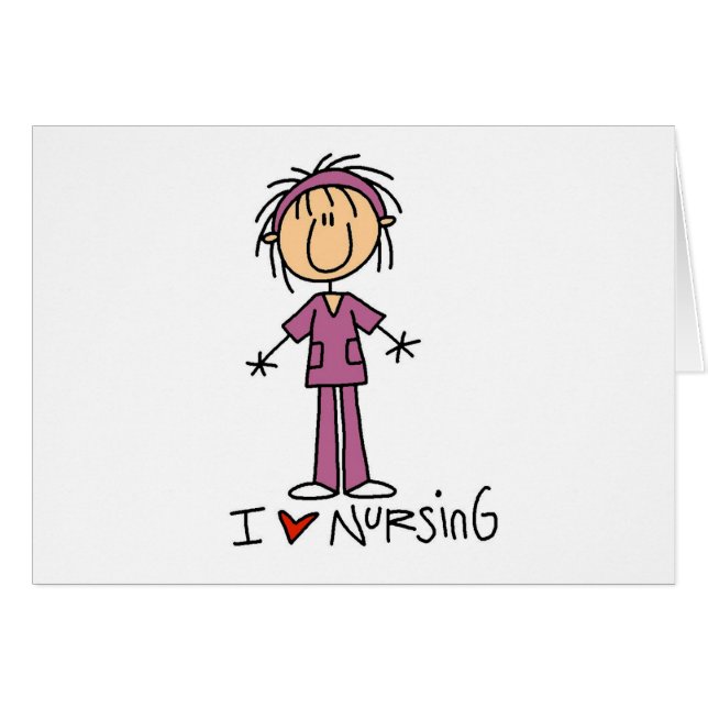 I Love Nursing Tshirts and Gifts (Front Horizontal)