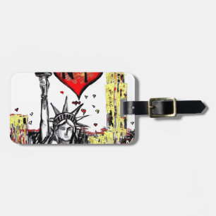 I love NY Luggage Tag