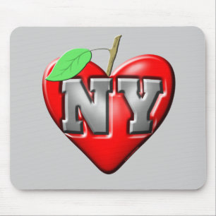 I Love NY Mouse Pad
