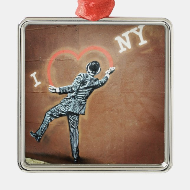 I Love NY Ornament (Front)