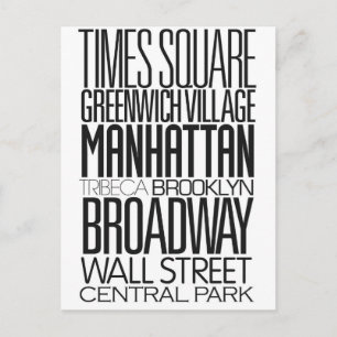I Love NY Postcard