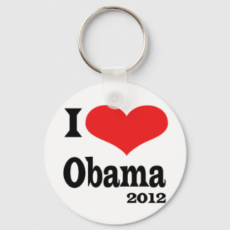 I Love Obama4x4 Key Ring