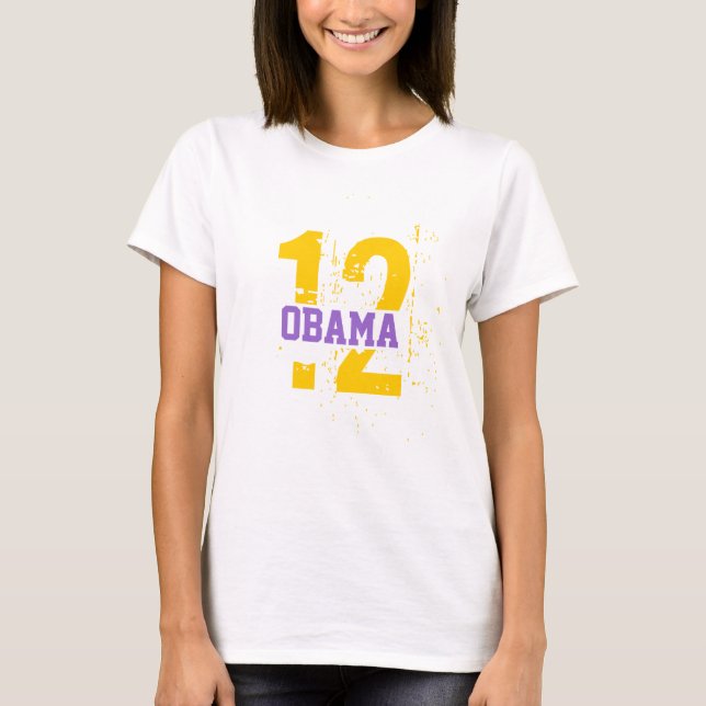I love Obama 2012 T-Shirt (Front)