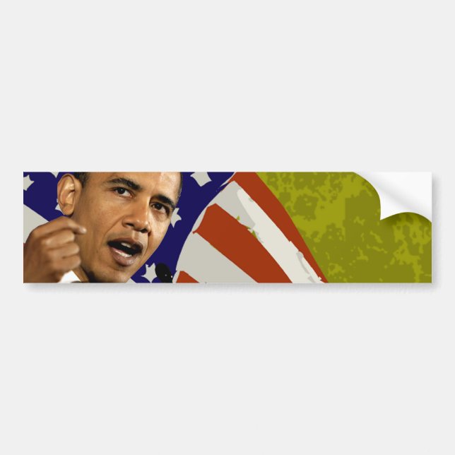 I Love Obama Bumper Sticker (Front)