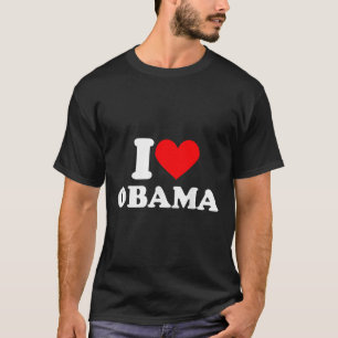 I Love Obama T Shirt I Heart Obama Tee_1