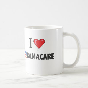 I LOVE OBAMACARE COFFEE MUG
