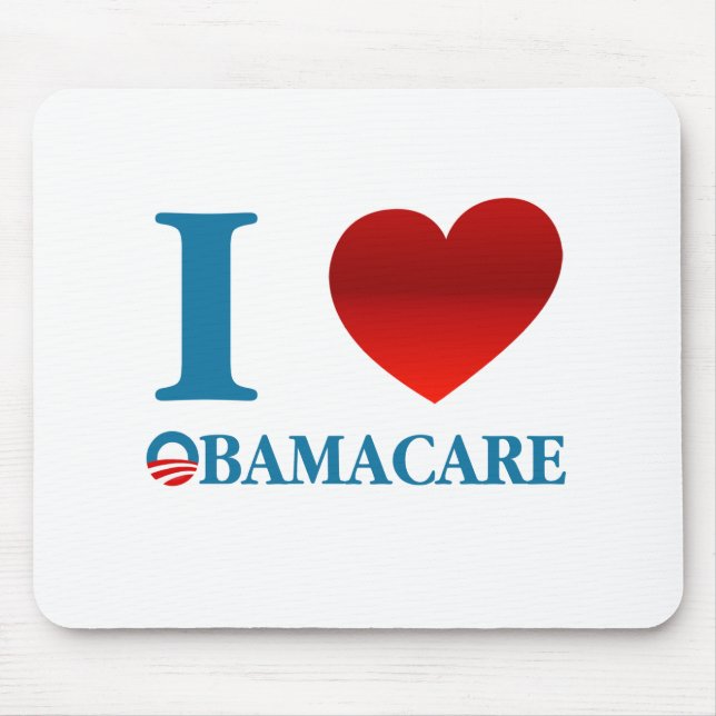 I Love Obamacare Mouse Pad (Front)