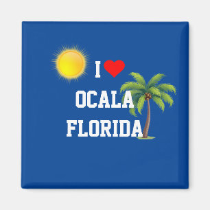 I Love Ocala, Florida Magnet
