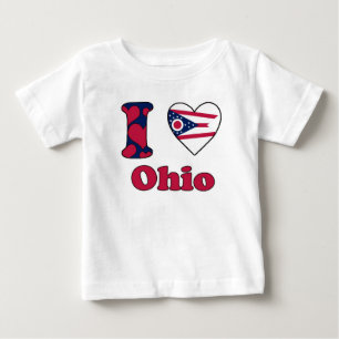 I love Ohio Baby T-Shirt
