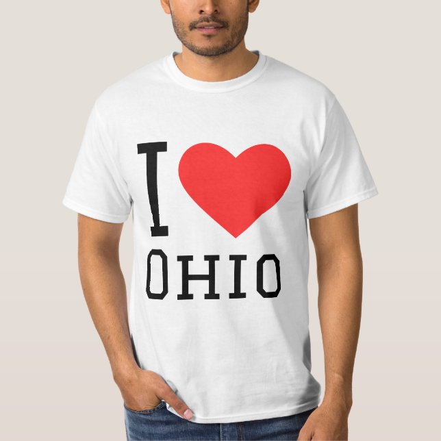 I love Ohio  T-Shirt (Front)