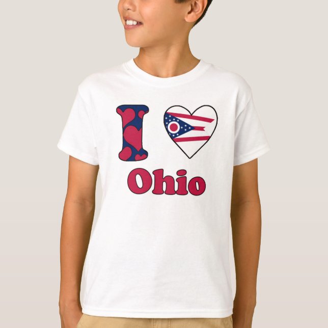 I love Ohio T-Shirt (Front)
