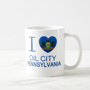 I Love Oil City, PA Coffee Mug