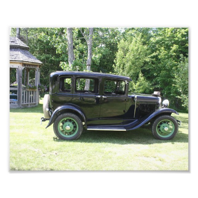 I love old cars photo print (Front)