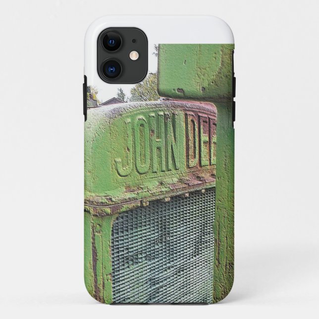 I love old green tractors Case-Mate iPhone case (Back)