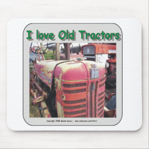 I love old International Harvester tractors Mouse Pad