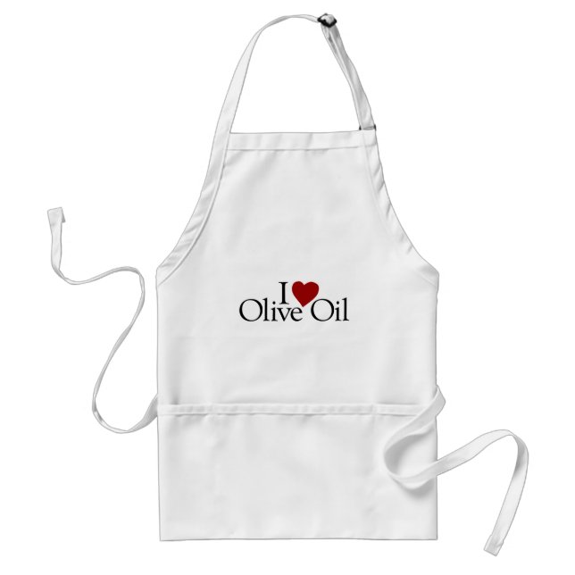 I Love Olive Oil Standard Apron (Front)