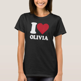 I Love Olivia - I heart Olivia T-Shirt