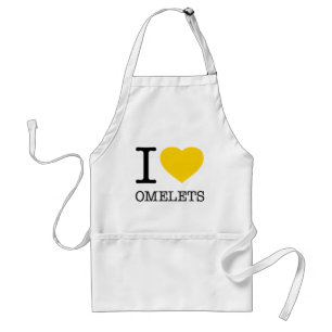 I LOVE OMELETS STANDARD APRON