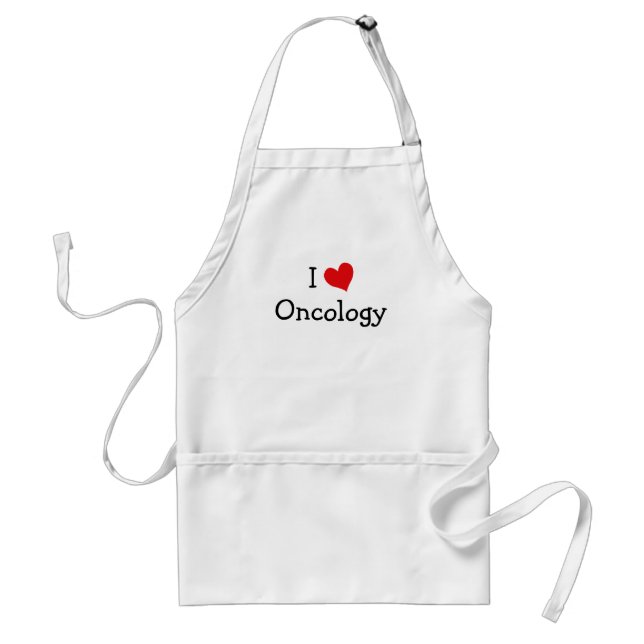 I Love Oncology Standard Apron (Front)
