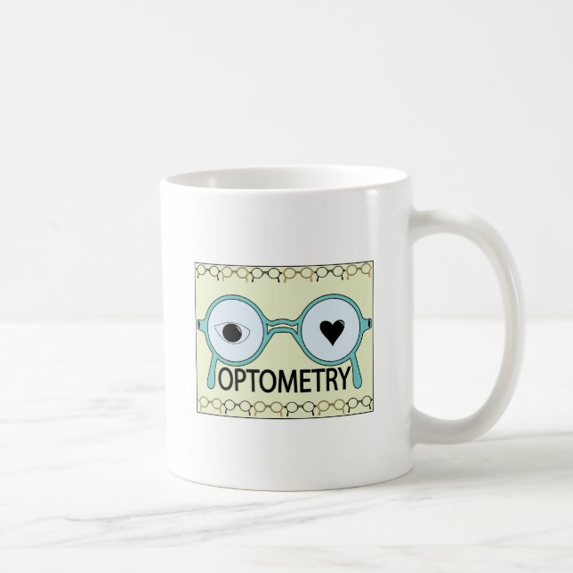I Love Optometry Coffee Mug (Right)
