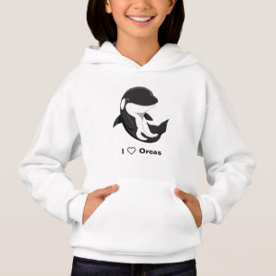I Love Orcas Cute Killer Whale
