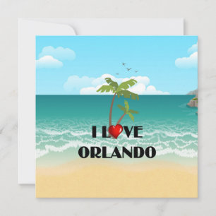 I Love Orlando, Florida Card