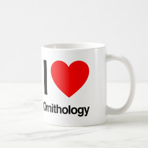i love ornithology coffee mug