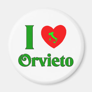 I Love Orvieto Italy Magnet