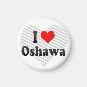 I Love Oshawa, Canada. I Love Oshawa, Canada Magnet