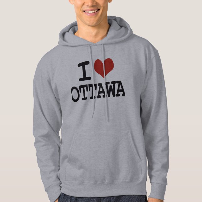 I love Ottawa Hoodie (Front)