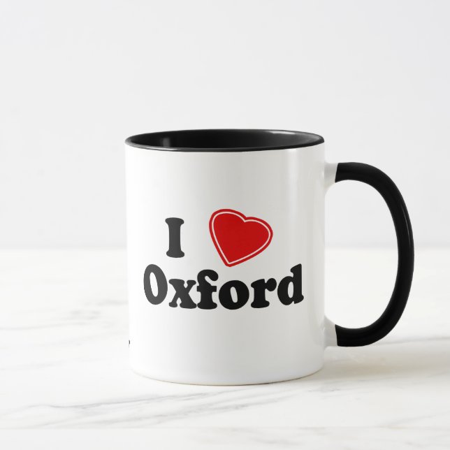 I Love Oxford Mug (Right)