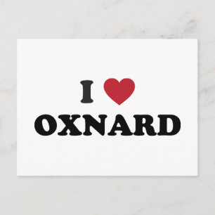 I Love Oxnard California Postcard