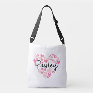 I love Paisley Crossbody Bag